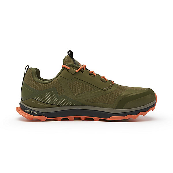 Dámské Trailové Běžecké Boty Altra Lone Peak All-wthr Low Olivy Zelené Černé Oranžové | CZ-27149