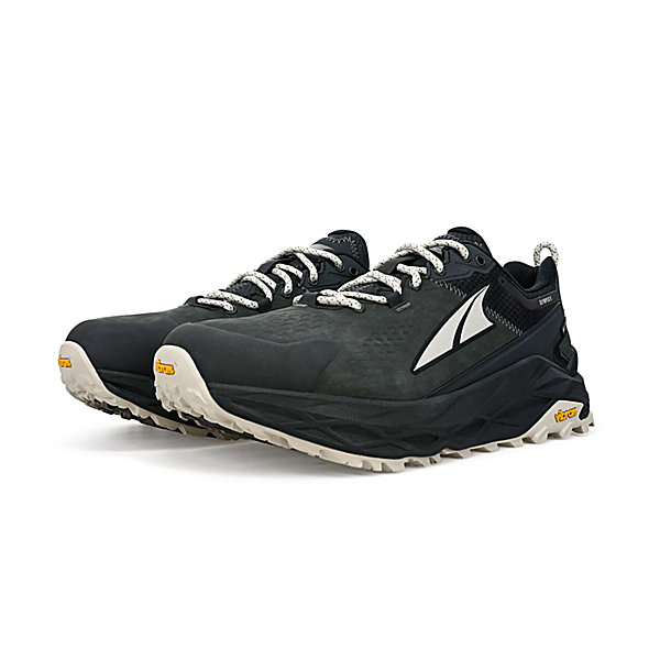 Pánské Trailové Běžecké Boty Altra Olympus 5 Hike Low Gtx Černé Bílé | CZ-47052